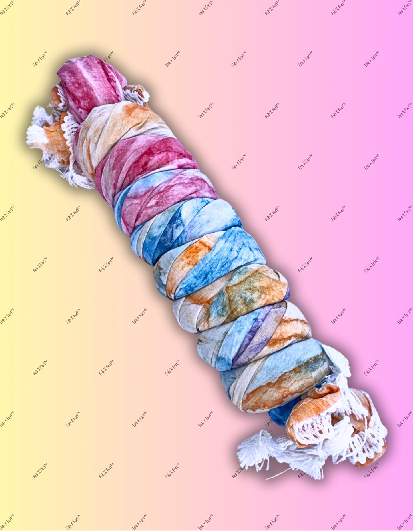 🌸 Handcrafted Tie-Dye Scarves for Women