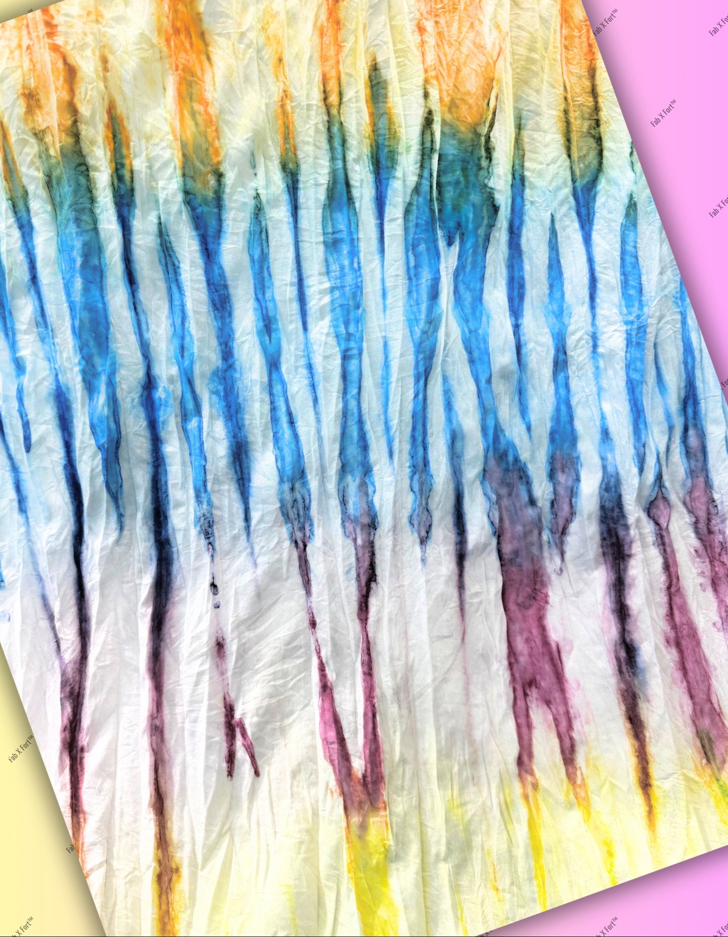 🌸 Handcrafted Tie-Dye Scarves for Women
