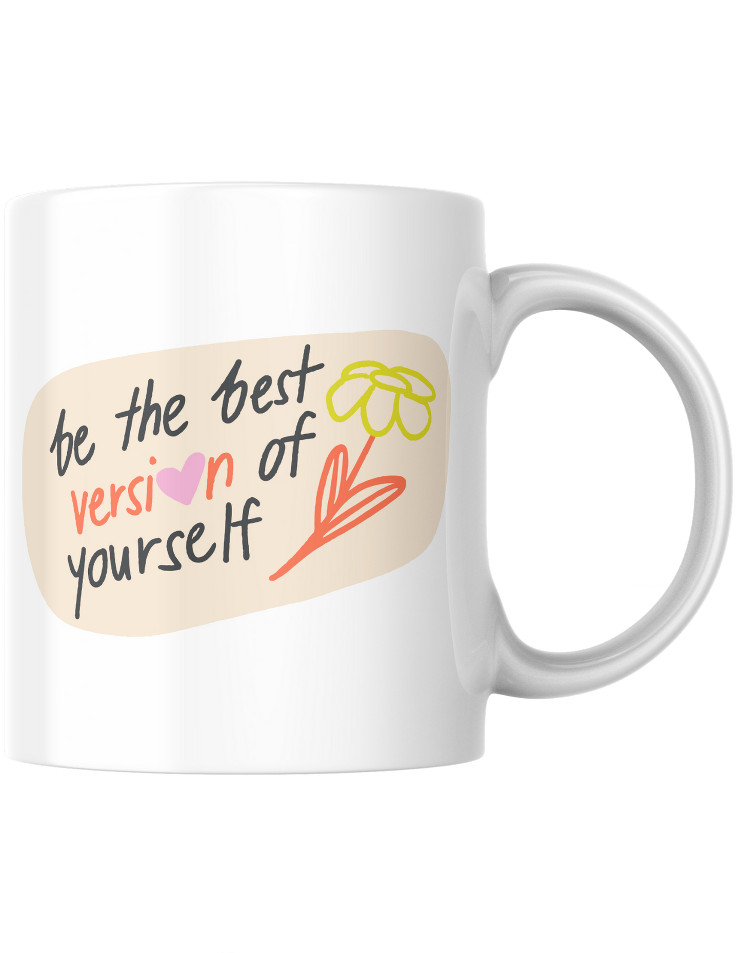 POSITIVE QUOTE MUG